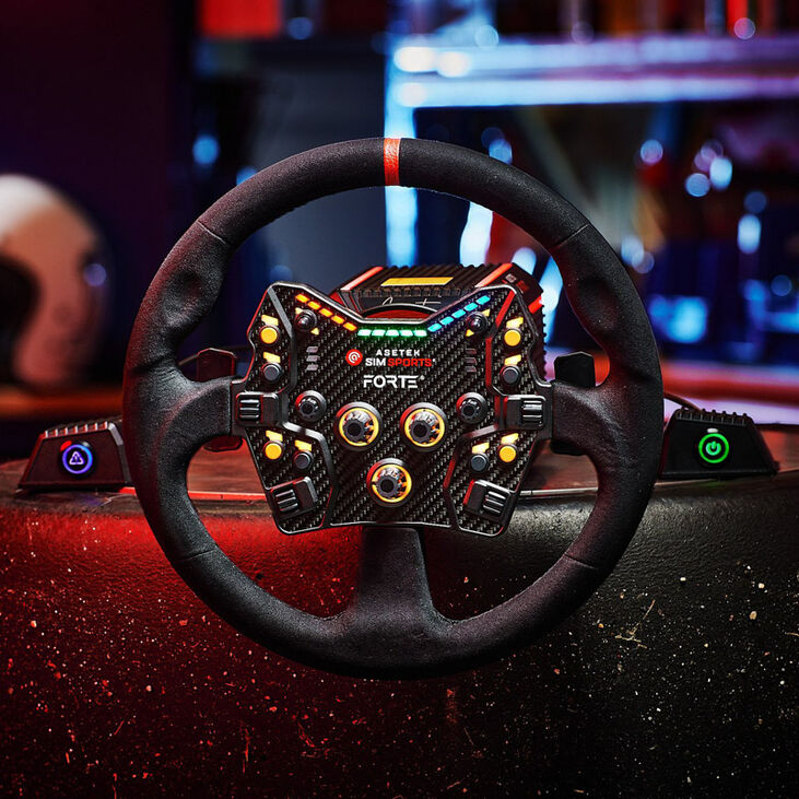 Asetek SimSports GT Rim – Komfortgriff Rund image number 3