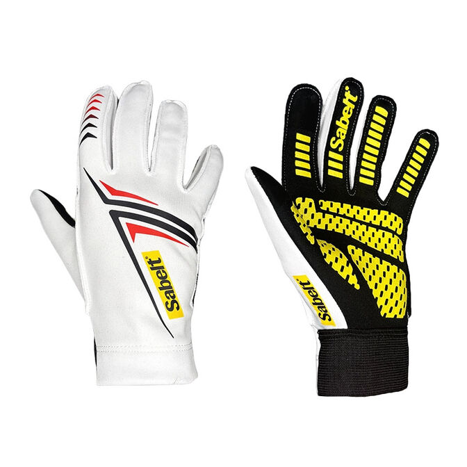 SABELT G34 SIM GLOVES - CLEAR WHITE - L image number 0
