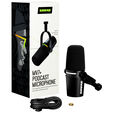 Shure MV7 Podcast Mikrofon XLR/USB Schwarz image number null