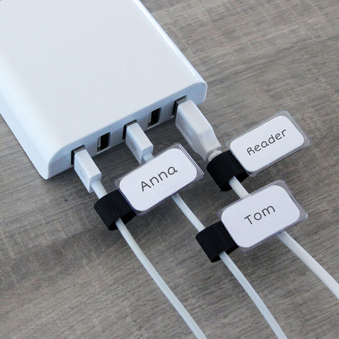 LABEL THE CABLE Cable Management Set for PC & TV image number 4