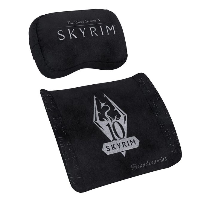 noblechairs Memory Foam Pillow Set Skyrim Edition image number 1