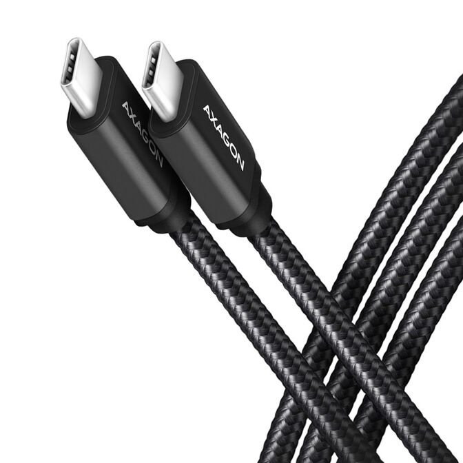 Axagon USB-C-Kabel 3.2 Gen1 2m Schwarz image number 0
