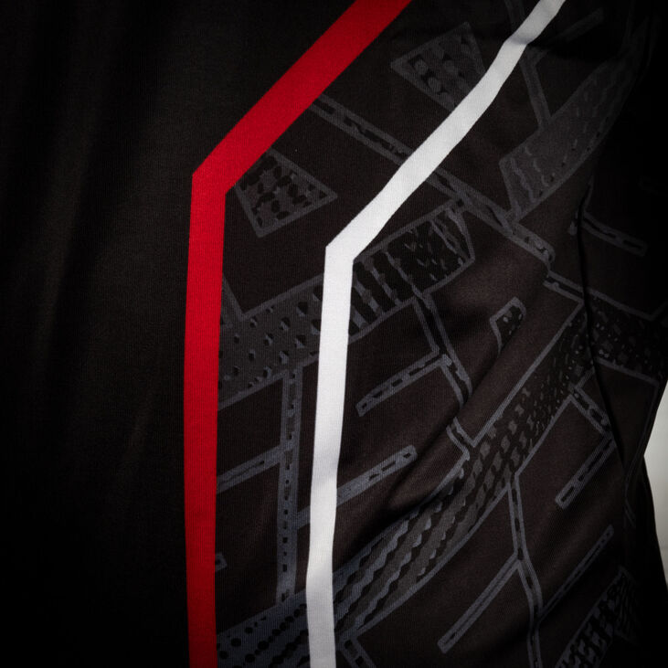 Polesetter ONE Simracing Shirt - Größe XXL, rot image number 2