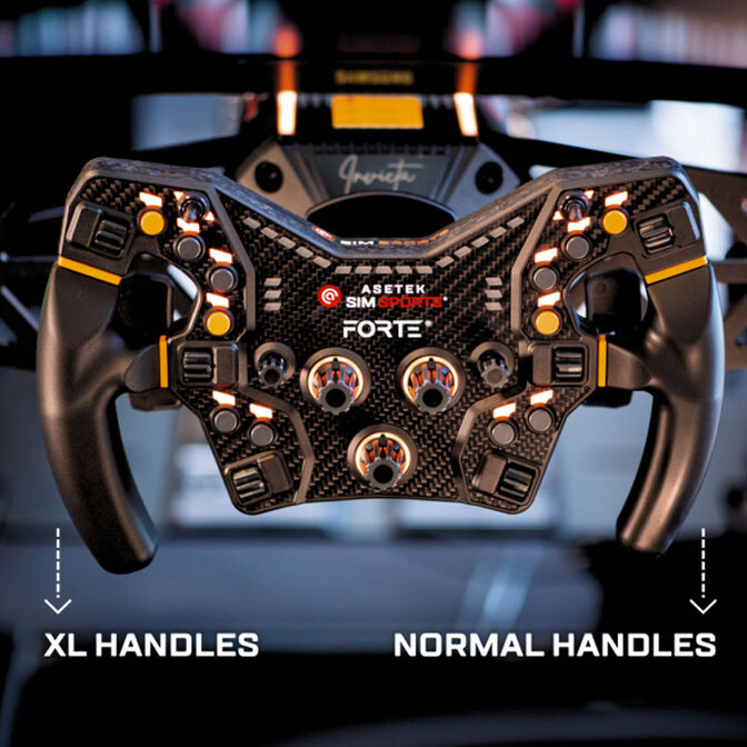 Asetek Formula XL Steering Wheel Handles &ndash; XL-Griffe f&uuml;r Formel-Lenkr&auml;der image number 2