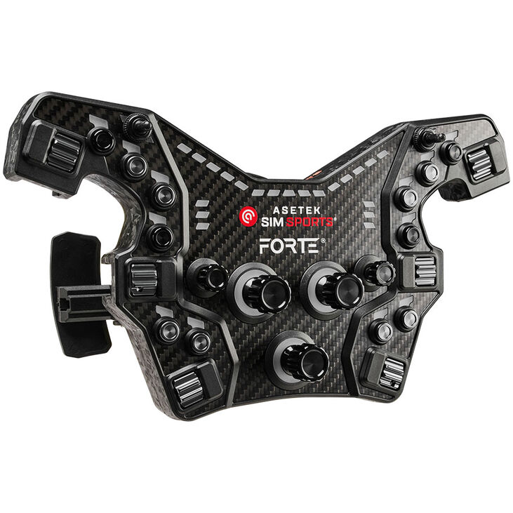 Asetek SimSports Forte Formula Button Box V2 – Schwarz image number 0