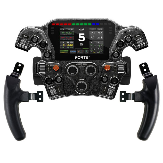 Asetek SimSports Forte Formula Pro Buttonbox 4.3-inch image number 0