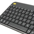 Logitech K400 Plus Funk-Tastatur Touchpad image number null