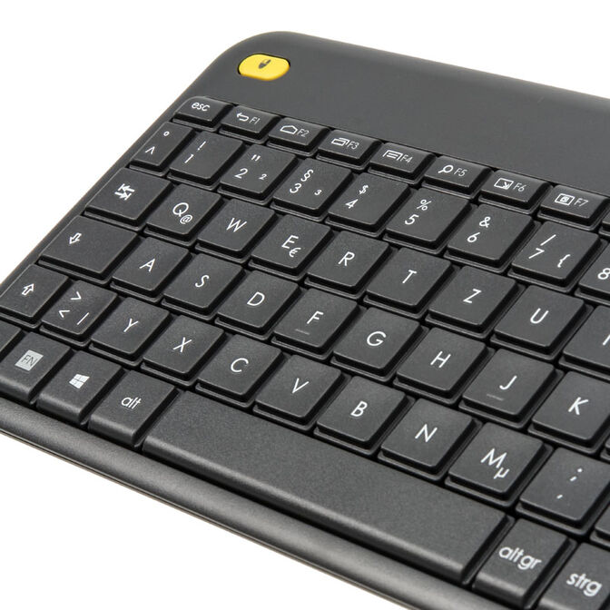 Logitech K400 Plus Funk-Tastatur Touchpad image number 4