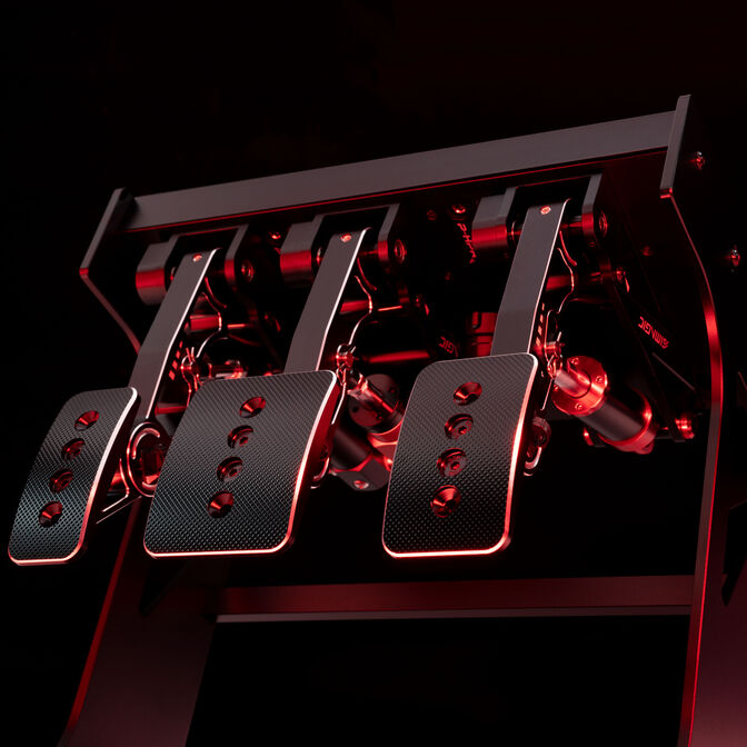 Simagic P1000i RS Invertiertes Pedalset &ndash; Schwarz image number 3