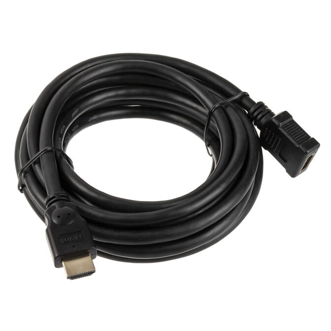 InLine HDMI Verl&auml;ngerung Stecker-Buchse schwarz 5m image number 1