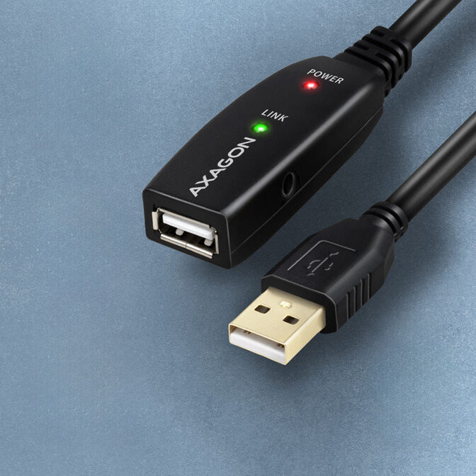 Axagon ADR-207 USB 2.0 Repeater 7,5m image number 1