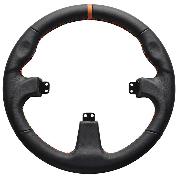 Asetek SimSports GT Rim – Rundes Lederlenkrad image number 0