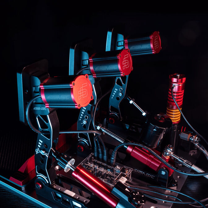 Simagic Transparent Haptic Feedback Control Box &ndash; Steuerbox mit haptischem Feedback image number 6