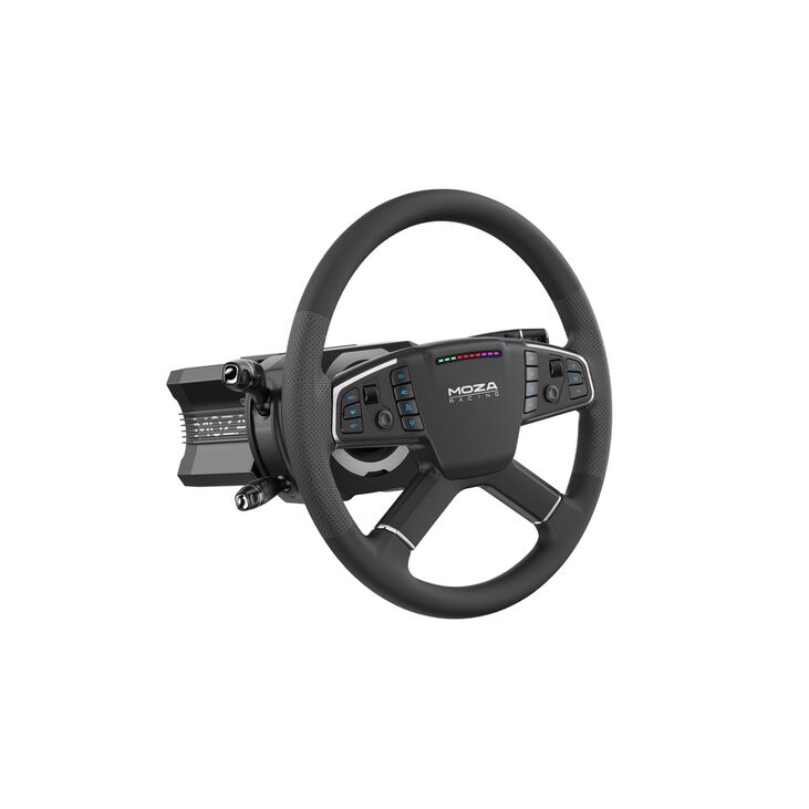 MOZA Multifunction Steering Column – 28-fach Schaltmodul in Schwarz image number 5