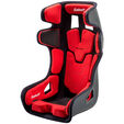 Sabelt GT PAD XL racing seat, fiberglass shell, FIA-approved, modular - black/red image number null