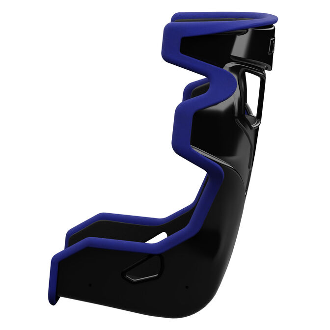 Sabelt SRX-1 Simracing Racing Seat, Fibreglass Shell, Padded - Royal Black image number 1