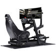 Next Level Racing ES1 Haptic Feedback Seat for Sim Racing image number null