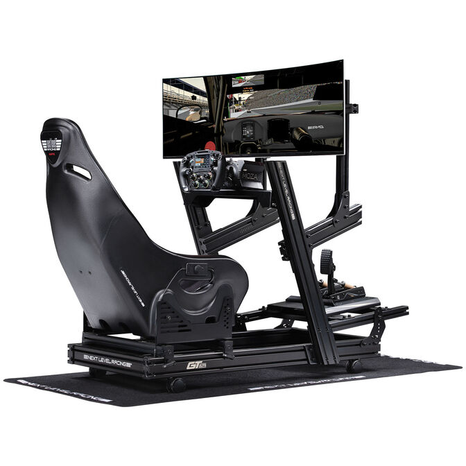 Next Level Racing ES1 Haptic Feedback Seat for Sim Racing image number 1