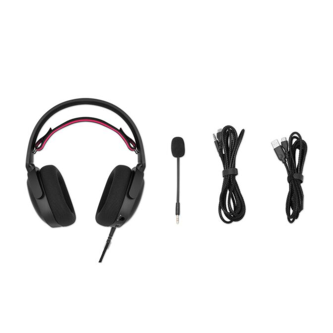 Gamiac HS71 Gaming-Headset Schwarz image number 6