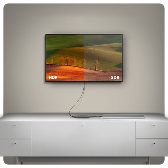 Axagon USB-C auf HDMI 2.1 Adapter 8K 60Hz image number 2