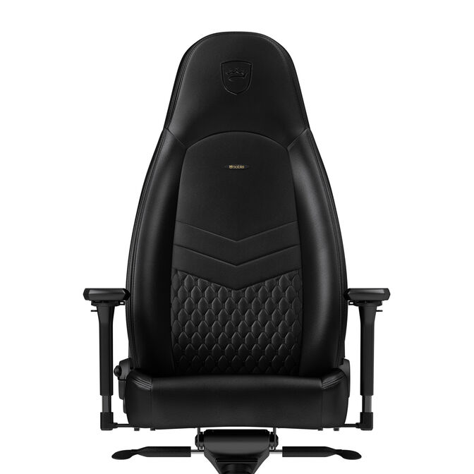 noblechairs ICON Real Leather Gaming Chair Black image number 1
