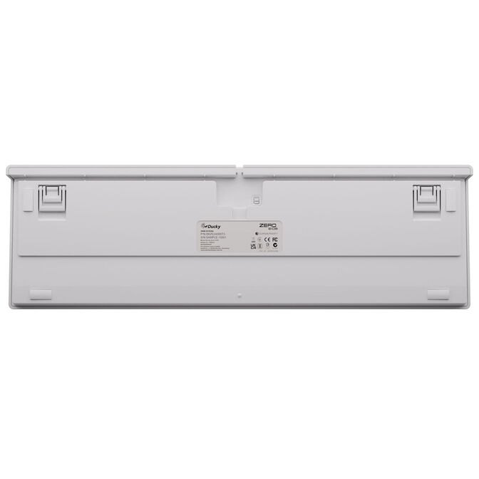 Ducky Zero 6108 Pure White Wireless Keyboard image number 5