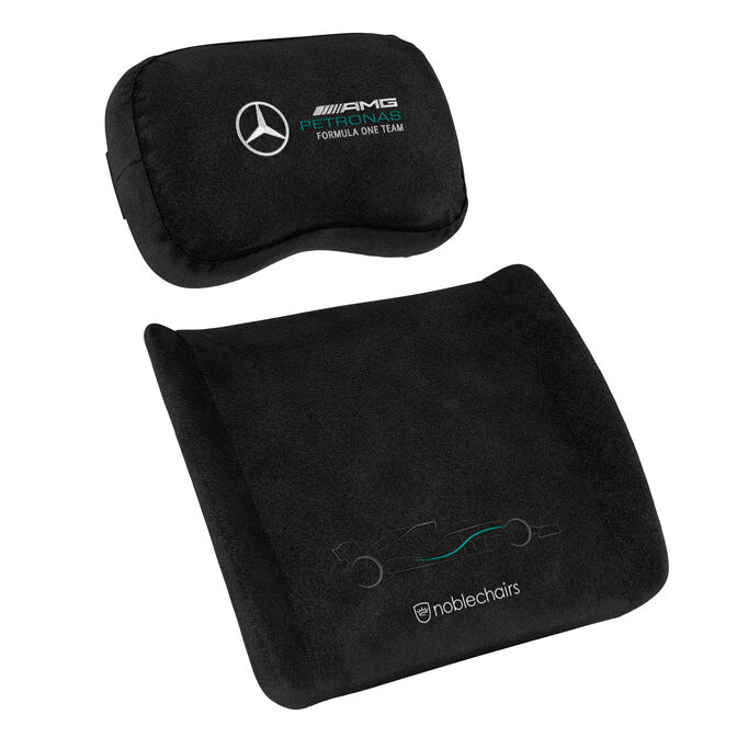 noblechairs Memory Foam Cushion Set Mercedes‑AMG PETRONAS image number 1