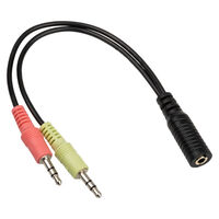 InLine Audio Headset-Y-Adapter 3,5 mm CTIA