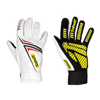 SABELT G34 SIM GLOVES - CLEAR WHITE - XL