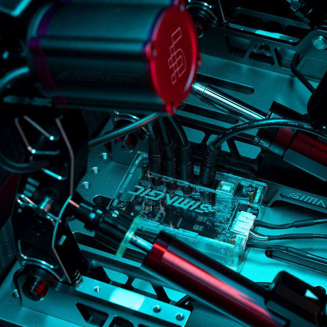 Simagic Transparent Haptic Feedback Control Box &ndash; Steuerbox mit haptischem Feedback image number 4