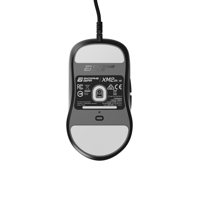 Endgame Gear XM2 8K V2 Gaming-Maus 8.000Hz Schwarz image number 2