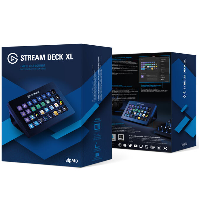 Elgato Stream Deck XL &ndash; 32-Tasten LCD Streaming-Panel image number 1