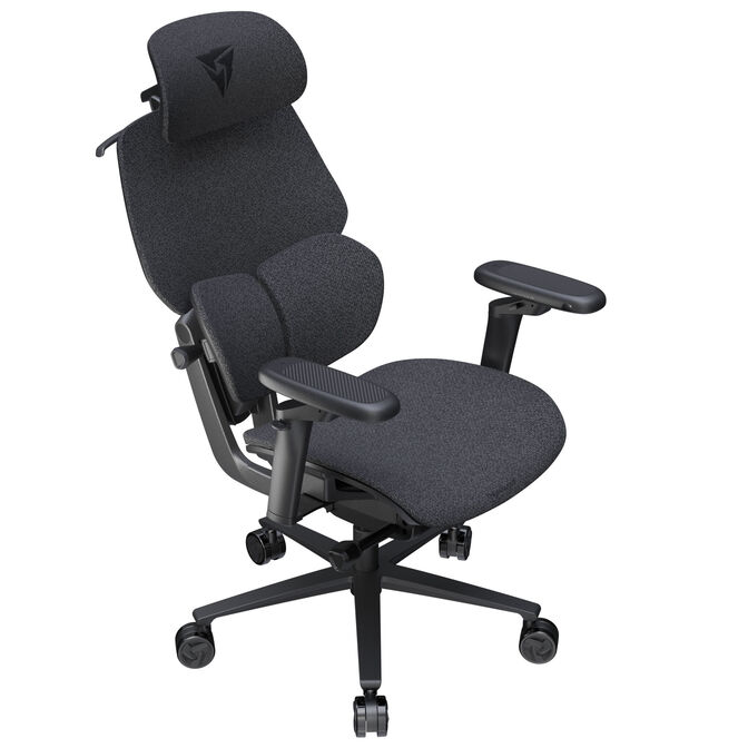 ThunderX3 Flex Pro Gaming Chair Ergonomic Fabric Grey image number 4
