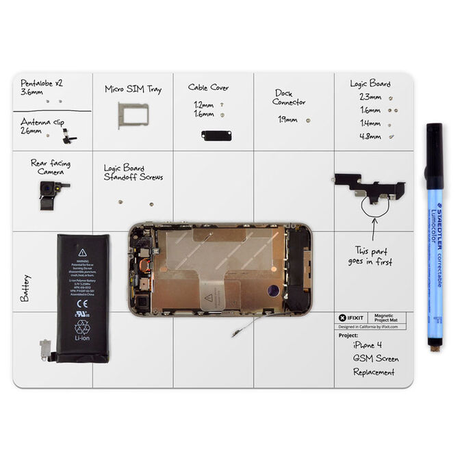iFixit Pro Magnetic Project Mat &ndash; Reparaturmatte image number 1