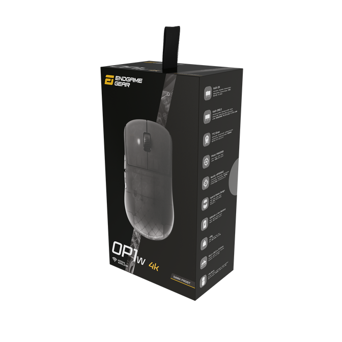 Endgame Gear OP1W 4K Wireless Gaming Mouse Dark Frost image number 9