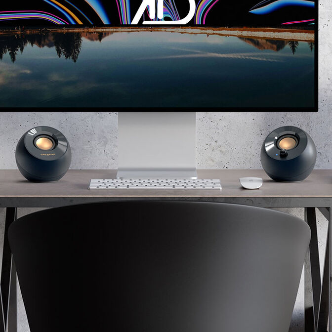 Creative Pebble V2 2.0 Speaker Black image number 8