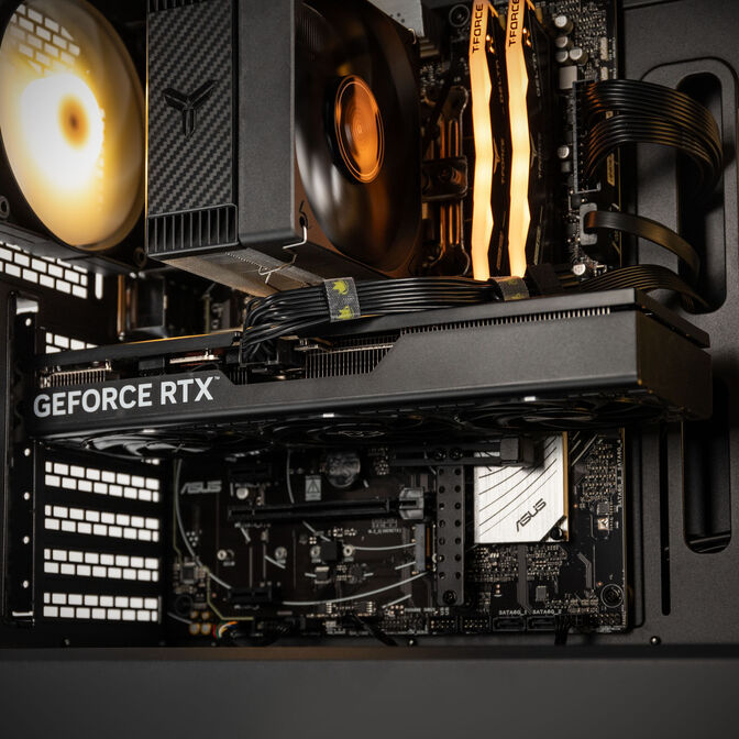 KingForge Gaming-PC Silver, AMD Ryzen 5 9500F, RTX 5060 Ti 16GB, Phanteks Eclipse G370A image number 5