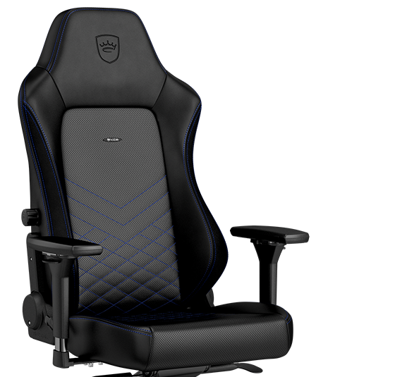 gaming chair vegan HERO Black Blue ergonomic