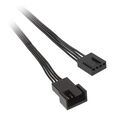 Kolink 4-Pin PWM Verl&auml;ngerung 60cm Schwarz image number null