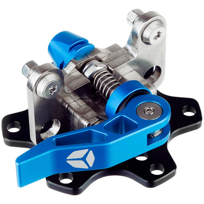 Cube Controls Universal Quick Release Base Side Blue image number 0