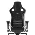 noblechairs EPIC Real Leather Gaming Chair Black/White/Red image number null
