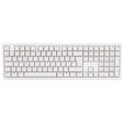 Ducky Zero 6108 Pure White Wireless Keyboard image number null