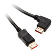 InLine 8K DisplayPort Kabel linksgewinkelt schwarz image number null