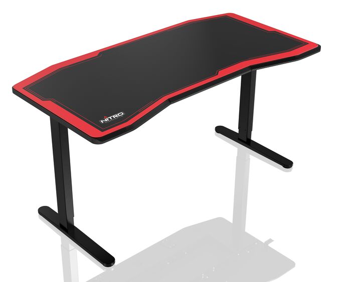 Nitro Concepts Gaming Desk D16M Carbon Red image number 0