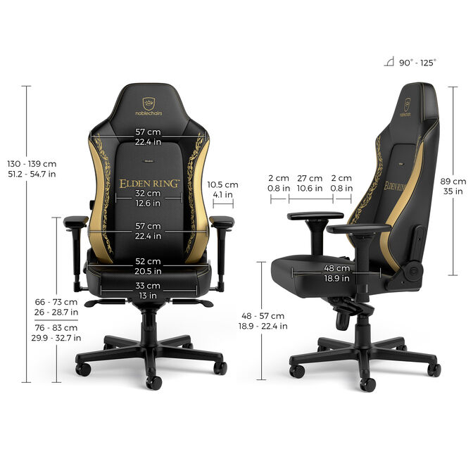 noblechairs HERO Gaming Stuhl Elden Ring Edition image number 5