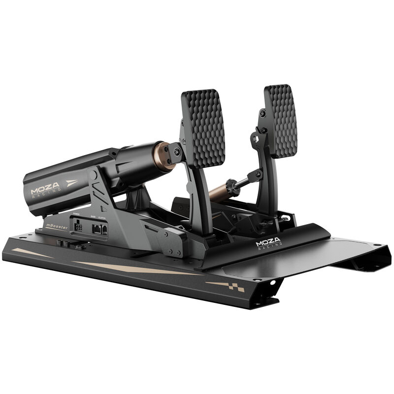 MOZA MBooster Active Pedal mit CRP2 Throttle – SimRacing Upgrade