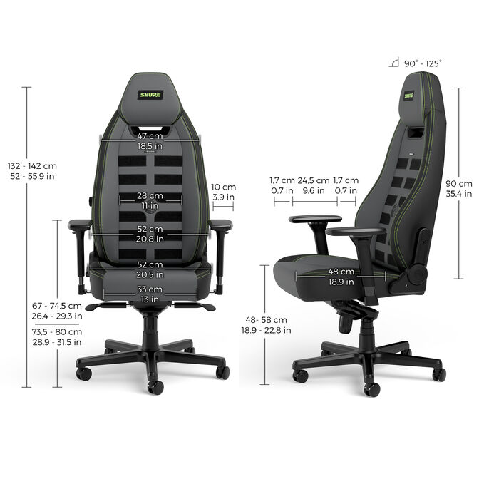 noblechairs Legend Gaming Chair Shure Edition image number 5