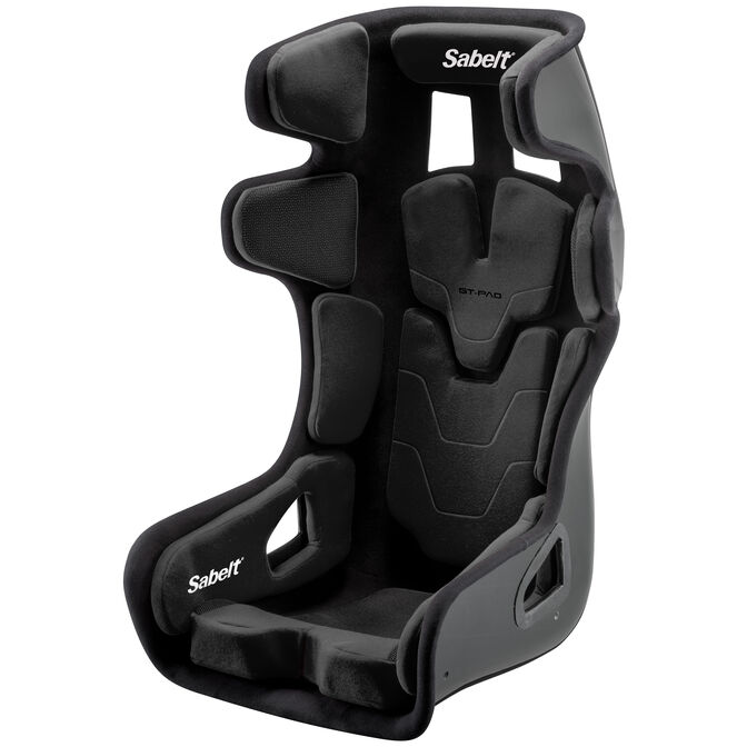 Sabelt GT PAD XL racing seat, fiberglass shell, FIA-approved, modular - black image number 0