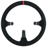 Asetek SimSports GT Rim – 340 mm Schwarzer Suede-Lenkradkranz