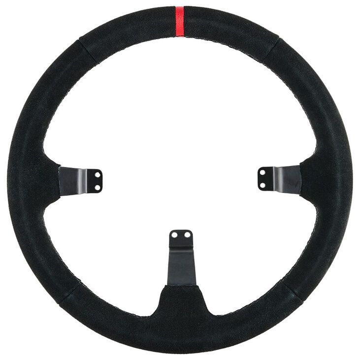 Asetek SimSports GT Rim – 340 mm Schwarzer Suede-Lenkradkranz image number 0